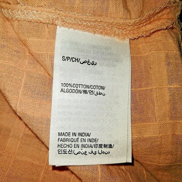 Style & Co Top Natural Blush Size Small Side Split - Picture 6 of 8